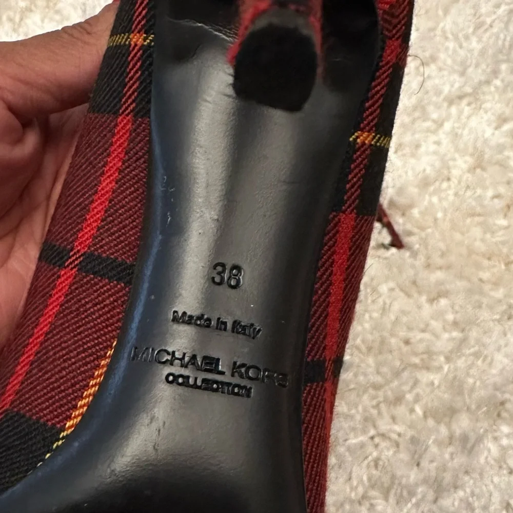 MICHAEL KORS Collection checkered High Heels - 38 (8US) - Picture 5 of 9
